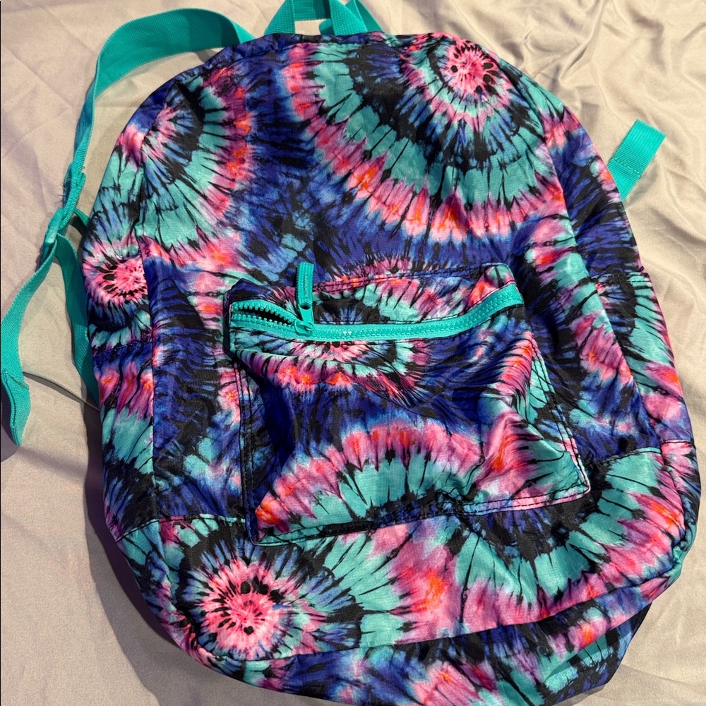 Colorful Tie-Dye Backpack
